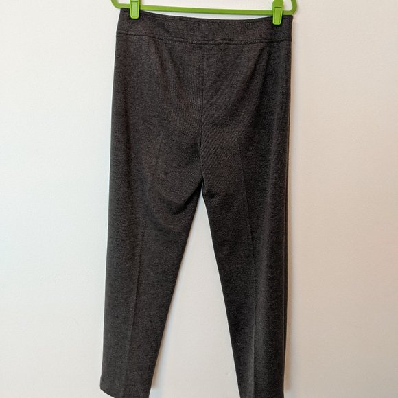 Work! Heather Grey Ponte Pants - Picture 3 of 6